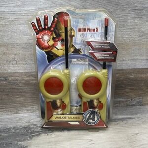 Marvel Avengers Iron Man 3  Walkie Talkie Set Kids Super Hero Toys New 2013